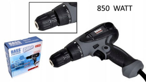 Wkrętarka Wiertarka Sieciowa 850w Led Bass Polska