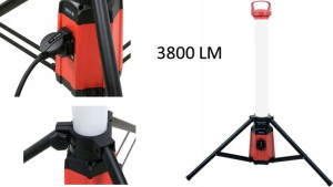 Lampa Warsztatowa Tuba 360°, 3800lm 50w 5000k Yato