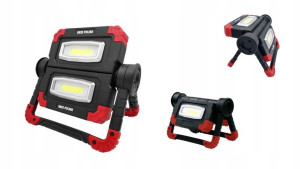 Przenośna Podwójna Lampa Warsztatowa Led Cob Bass