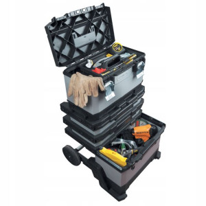 Ruchomy Warsztat Fatmax - Metal/plastik - Szary