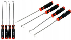 Zestaw Haków Długich Z Rękojeścią 4 Części 240 Mm