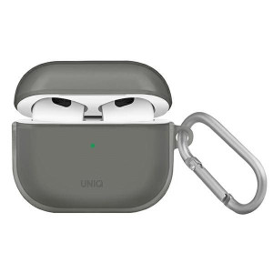 Uniq Etui Glase Airpods 3 Dymiony/smoke