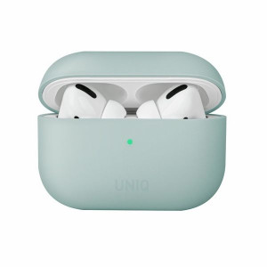 Uniq Etui Lino Airpods Pro Silicone Miętowy/mint Green