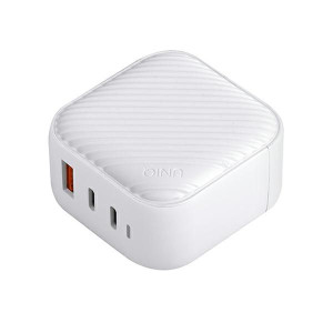Uniq Ład. Siec. Verge Pro 66w Gan Usb-c Biały/cloud White