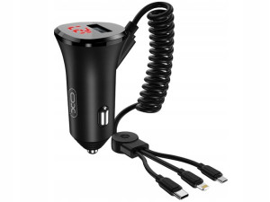 Ładowarka 3w1 Uniwersalna Kabel Usb-c Micro Iphone