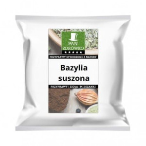 Bazylia suszona 100g Pan Zdrówko