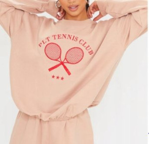 Beżowa bluza PRETTY LITTLE THING 38
