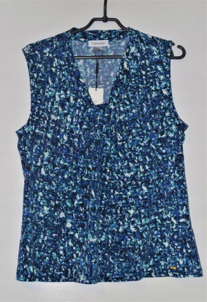 Elegancka wzorzysta bluzka damska Calvin Klein M