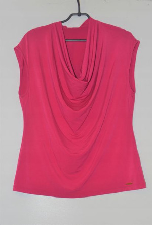 Elegancka różowa bluzka damska Calvin Klein M