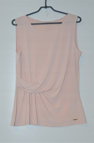 Elegancka bluzka damska ecru Calvin Klein M