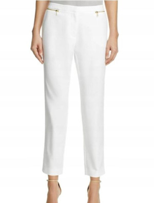 Calvin Klein Damskie spodnie do kostek Slim Fit M