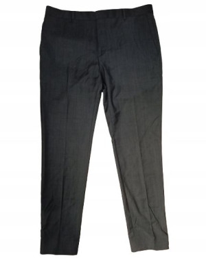 Szare eleganckie spodnie Calvin Klein Fitted 52