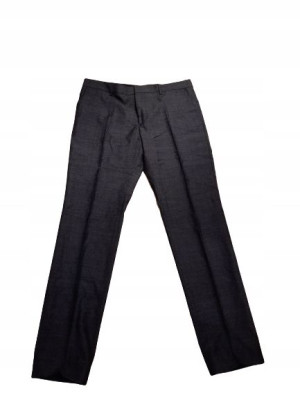 Męskie szare eleganckie spodnie Calvin Klein 50