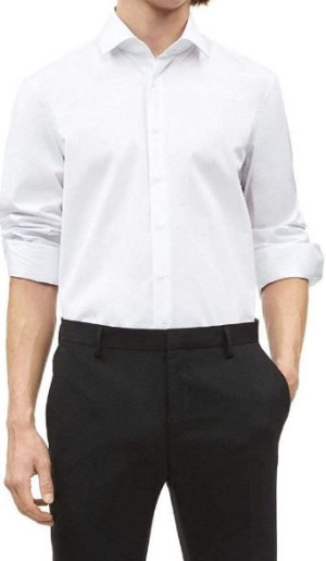 Koszula biała męska fitted Calvin Klein 41