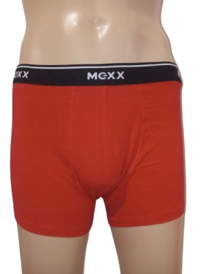Czerwone bawełniane bokserki logo MEXX XL