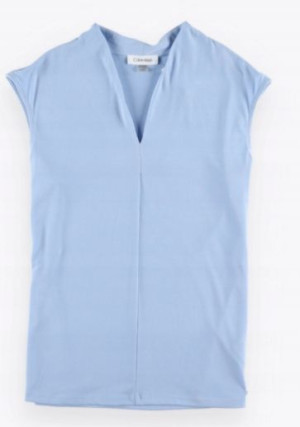 Elegancka niebieska bluzka damska Calvin Klein XL