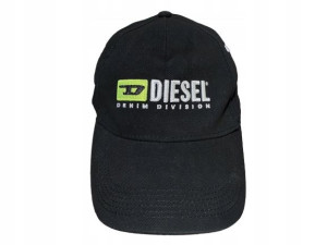 Czarna czapka z daszkiem DIESEL