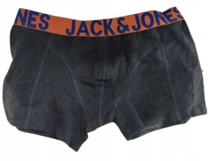 Bawełniane szare bokserki Jack&Jones XXL
