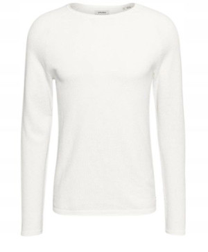Jack&Jones bawełniany biały męski sweter M