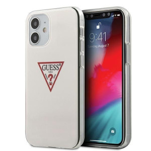 Guess GUHCP12SPCUCTLWH iPhone 12 mini 5,4" biały/white hardcase Triangle Co