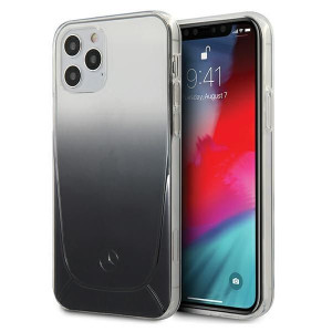 Mercedes MEHCP12MARGBK iPhone 12/12 Pro 6,1" czarny/black hardcase Transpar