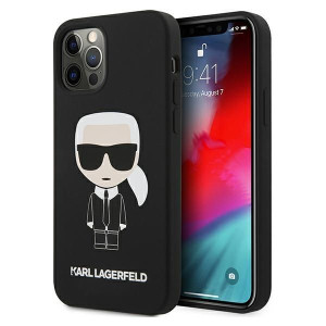 Karl Lagerfeld KLHCP12LSLFKBK iPhone 12 Pro Max  6,7" hardcase czarny/black