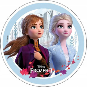 Opłatek Na Tort Kraina Lodu 2 Frozen 2 20 Cm Gruby