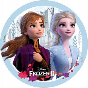 Opłatek Na Tort Kraina Lodu 2 Frozen 2 20 Cm Gruby