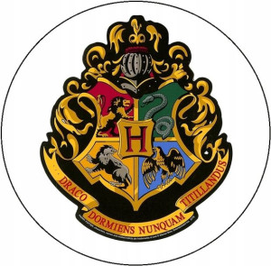 Opłatek Na Tort Harry Potter Okrągły Gruby 20cm