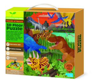 Puzzle 3D dinozaury ThinkingKits 4M 4+
