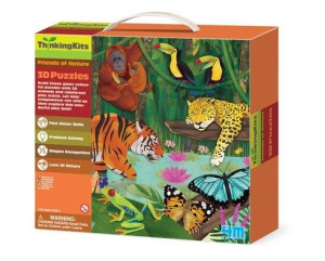 Puzzle 3D Dżungla 4M