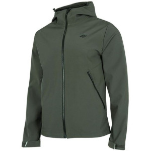 Kurtka męska 4f softshell oliwkowa h4z22 sfm001 44s