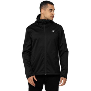 Kurtka męska 4f softshell głęboka czerń h4z22 sfm350 20s
