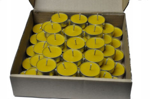 Podgrzewacz Tealight z wosku pszczelego 4cm -60szt