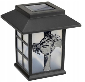 Znicze Znicz SOLARNY DUŻY Lampion Lampa Na Grób 72H