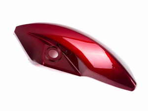 Osłona boczna lampy przedniej lewa Romet R125 CVT czerwona