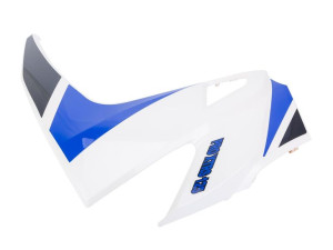 Osłona przednia boczna do Zipp PRO XT RS 125 lewa biało/niebieska