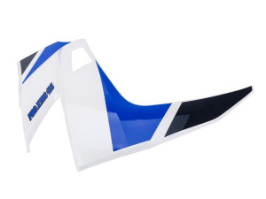 Osłona przednia boczna do Zipp PRO XT RS 125 prawa biało/niebieska