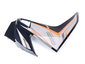 Osłona przednia boczna do Zipp PRO XT RS 125 prawa czarno/pomarańczowa