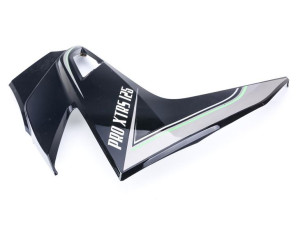 Osłona przednia boczna do Zipp PRO XT RS 125 prawa czarno/zielona