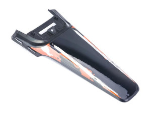 Osłona tylna do Romet Mini Cross 14" naklejka pomarańczowa (Zipp)