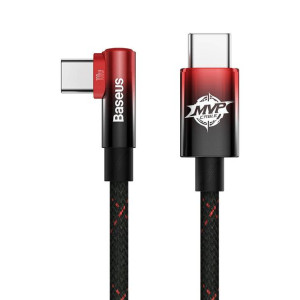 Baseus MVP Elbow kątowy kabel przewód Power Delivery z bocznym wtykiem USB