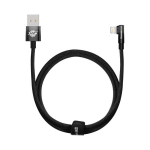 Baseus MVP 2 Elbow kątowy kabel przewód z bocznym wtykiem USB / Lightning 1