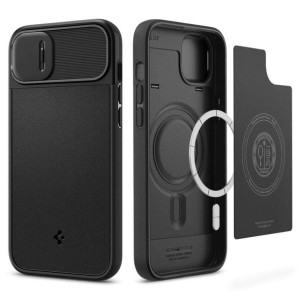 Spigen Optik Armor Mag Magsafe Iphone 14 Black