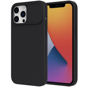 Etui IPHONE 14 PRO MAX Silikonowe z Osłoną na Aparat Nexeri Silicone Lens c