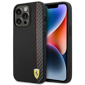 Oryginalne Etui IPHONE 14 PRO MAX Ferrari Hardcase Carbon (FEHCP14XAXBK) cz