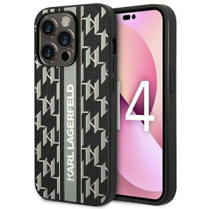 Oryginalne Etui IPHONE 14 PRO Karl Lagerfeld Hardcase Monogram Stripe (KLHC