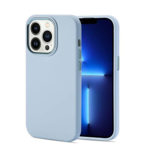 Etui IPHONE 14 PRO MAX Tech-Protect Liquid jasnoniebieskie