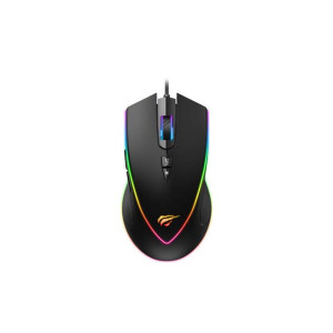 Mysz gamingowa Havit MS1017 RGB 800-6400 DPI (czarna)