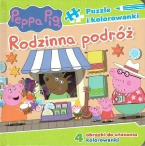 Książeczka z puzzlami. Rodzinna podróż praca zbiorowa